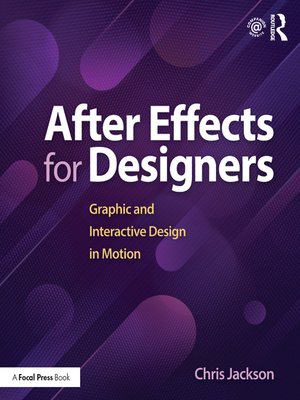 cover image of After Effects for Designers